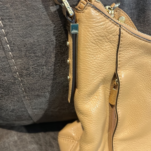 Michael Kors camel, beautiful, leather two zipper compartments with zipper close - Picture 5 of 10